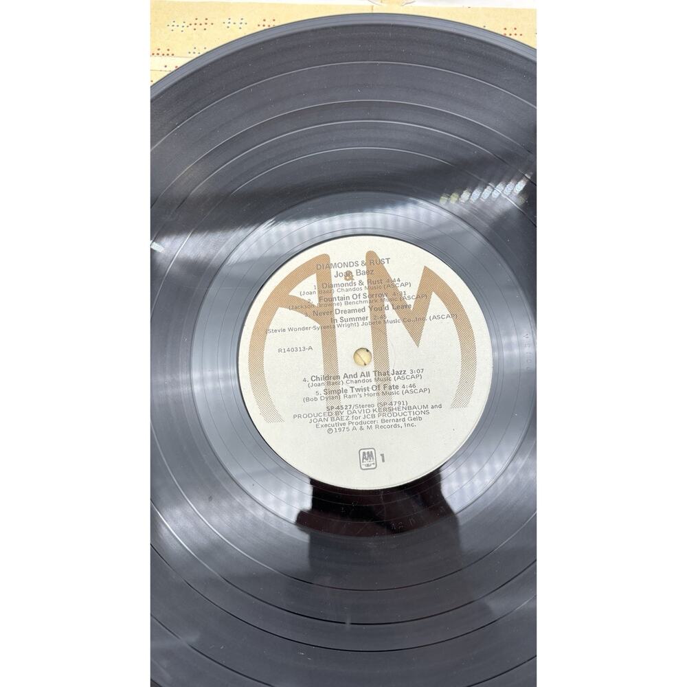 Joan Baez Diamonds and Rust Vinyl LP - Picture 9 of 12